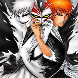 Hollow ichigo mask wallpaper