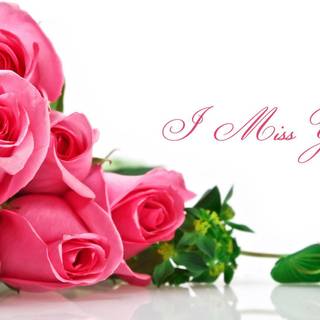 Wallpaper of i miss u