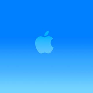 Blue Apple background