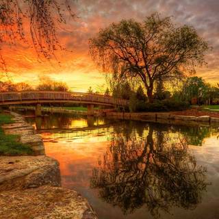 Landscape desktop background