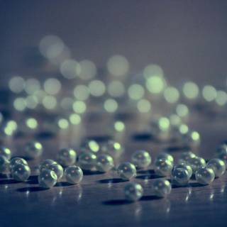 Computer background pearls