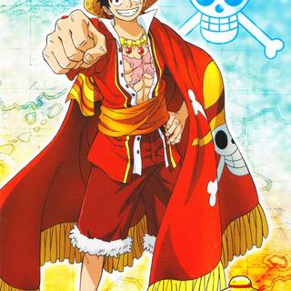 Luffy pirate king wallpaper