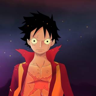 Luffy pirate king wallpaper