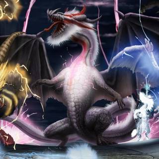 Wallpaper monster hunter kirin