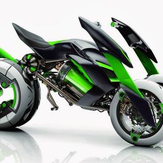 Ninja bike HD wallpaper