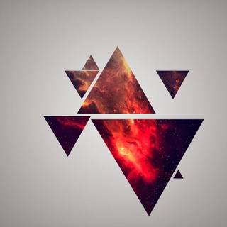 Hipster triangle wallpaper