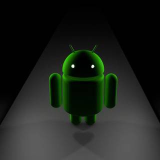 Wallpaper logo android 3d