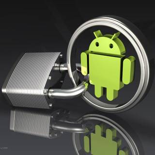 Wallpaper logo android 3d