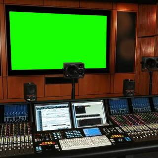 Recording studio background