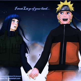 Naruto and hinata holding hands wallpaper HD