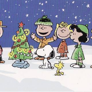 Snoopy wallpaper weihnachten