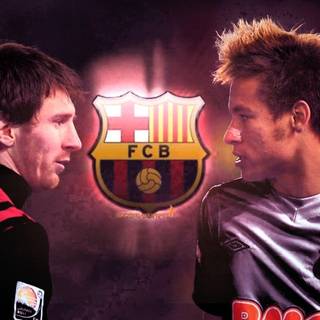 Messi vs Neymar wallpaper
