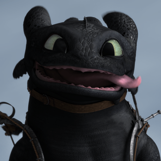 Toothless smiling wallpaper