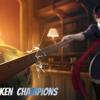 Wallpaper HD broken screen lol