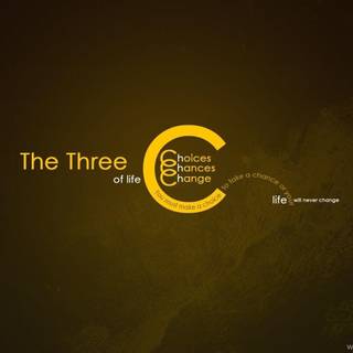 Meaningful wallpaper for desktop