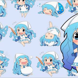 Ika Musume wallpaper