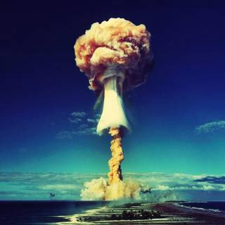 Nuclear bomb explosion wallpaper