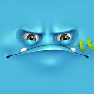 Free funny face wallpaper