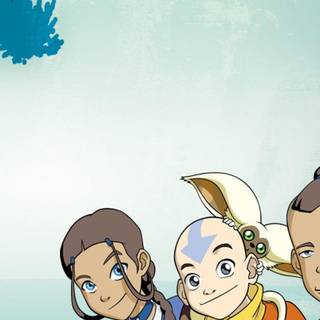Katara and aang wallpaper