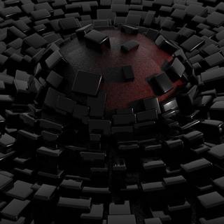 HD abstract wallpaper black