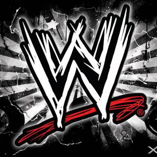 WWE logo black background