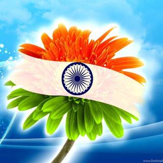 Indian national flag 3D HD wallpaper