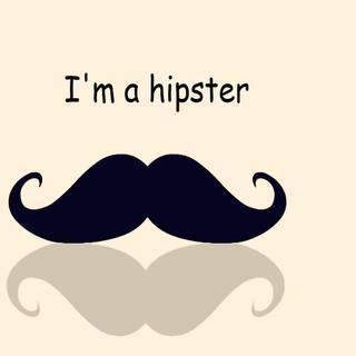 I love moustache wallpaper