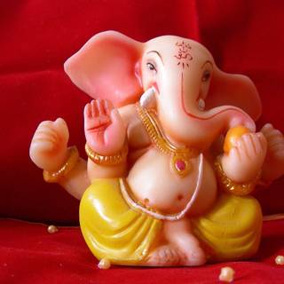 Shree ganesh cute wallpaper