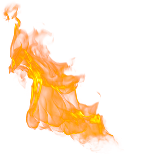 Flame background png