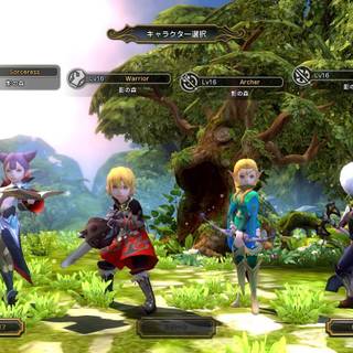 Wallpaper 1360x768 HD dragon nest