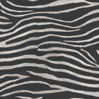 Black zebra print wallpaper