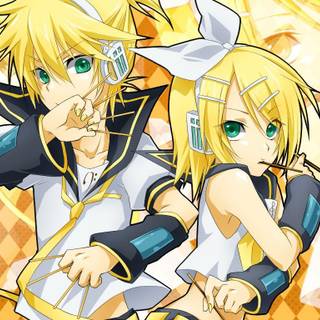 Kagamine wallpaper