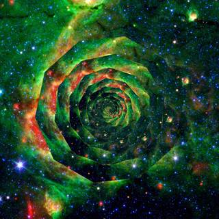 Trippy wallpaper space