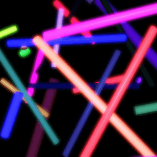 Neon backgrounds on