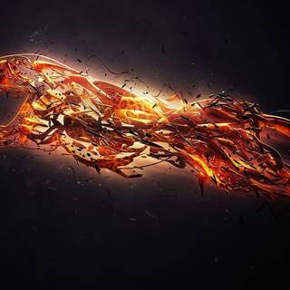 Wallpaper 3D leopard