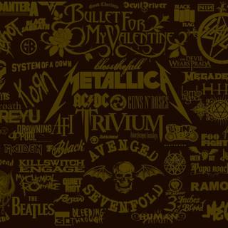 Rock metal bands wallpaper