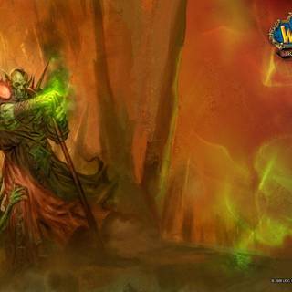 World of Warcraft warlock wallpaper