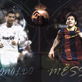 Wallpaper ronaldo messi HD