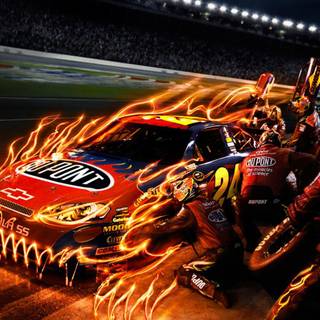 Cool HD wallpaper cars on fier