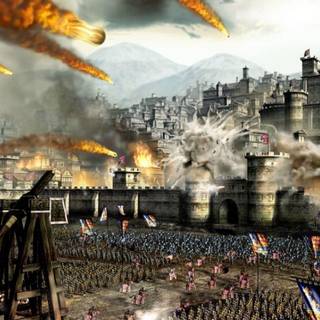 Medieval war wallpaper