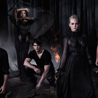 Wallpaper the vampire diaries
