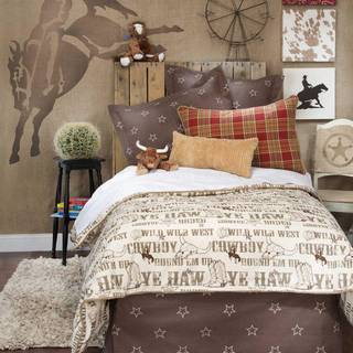 Cowboy themed wallpaper