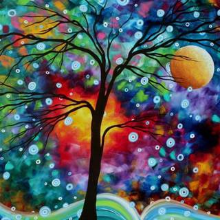 Colourful desktop wallpaper