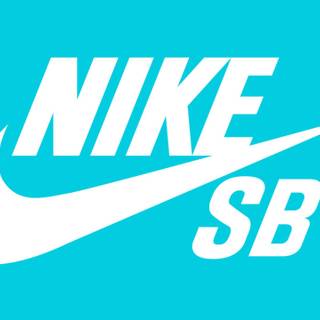 Wallpaper nike blue