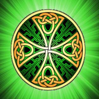 Celtic cross wallpaper