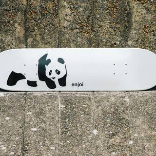 Wallpaper panda skate