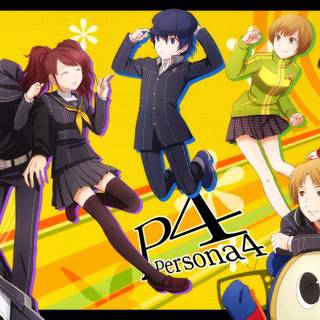 Persona 4 golden wallpaper panda