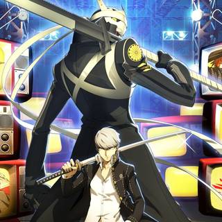 Persona 4 golden wallpaper panda