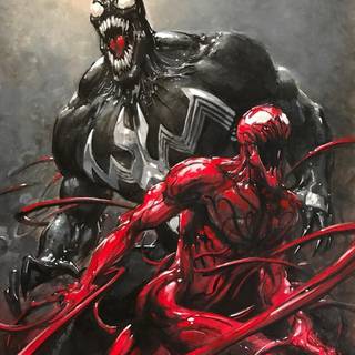 Wallpaper carnificina vs venom