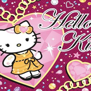 Gambar wallpaper hello kitty